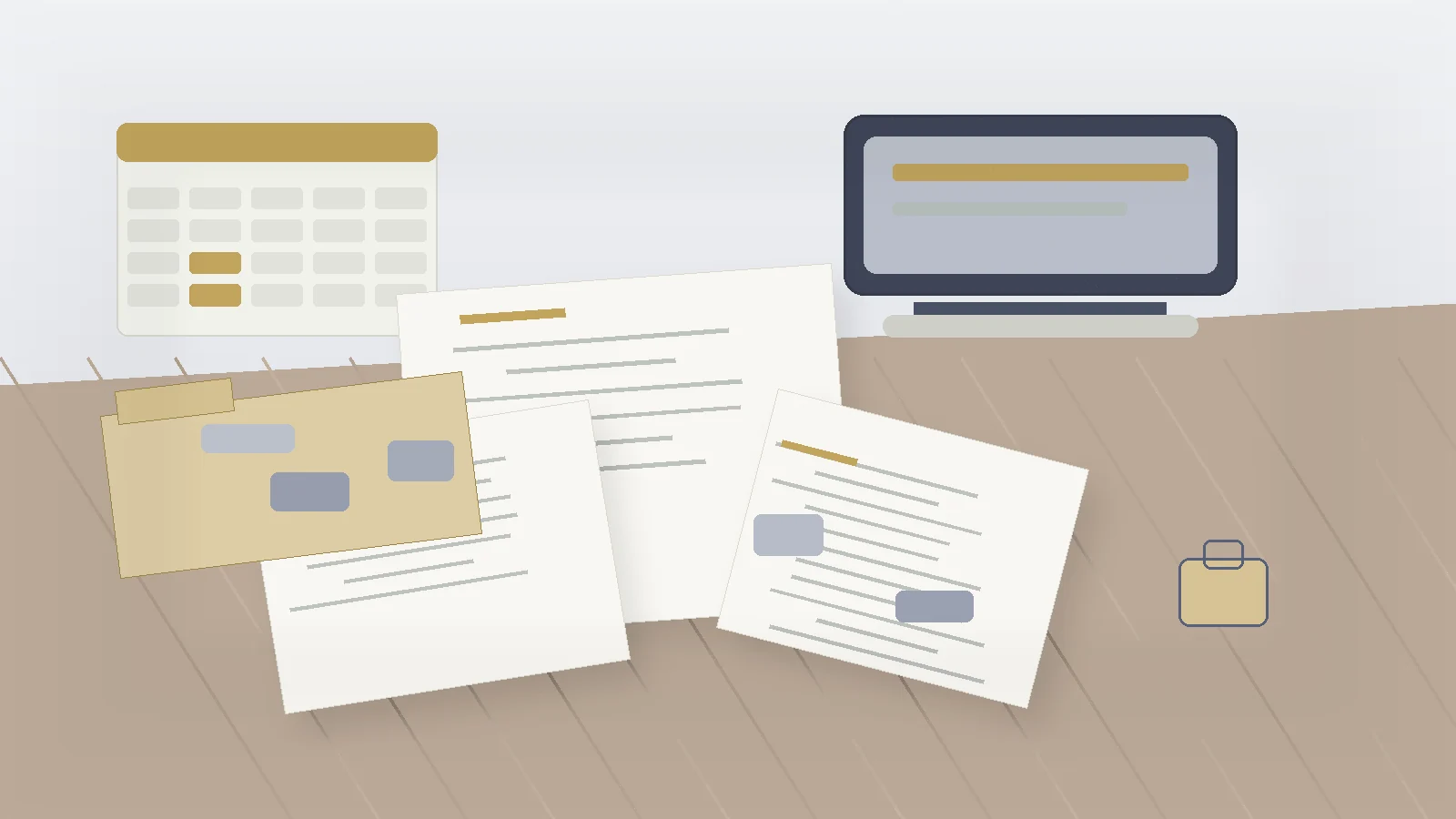 Being Contacted By Debt Collection Attorneys: What To Check Before Responding document preparation scene