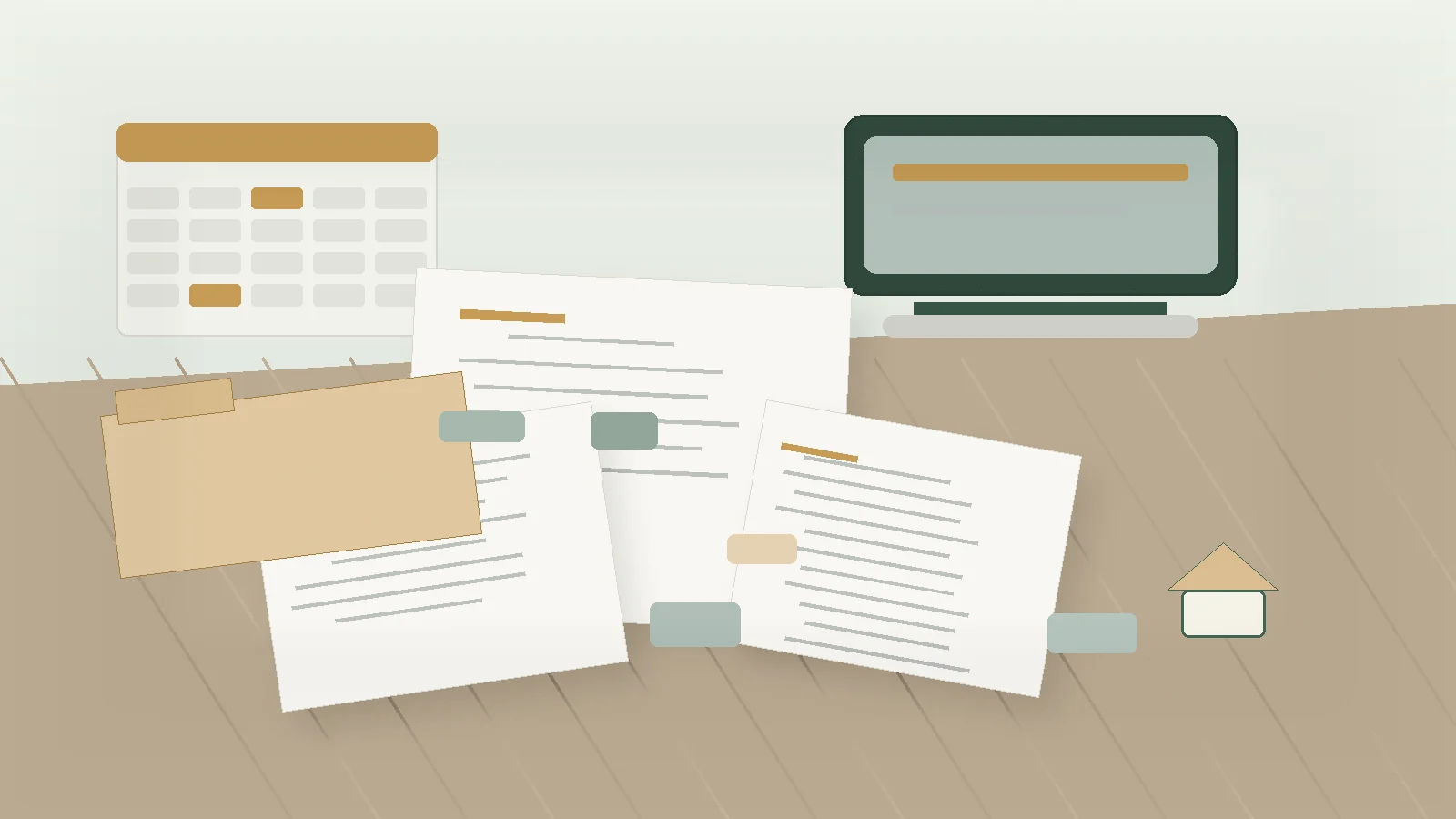 Buying property for the first time: what to check before the next step document preparation scene