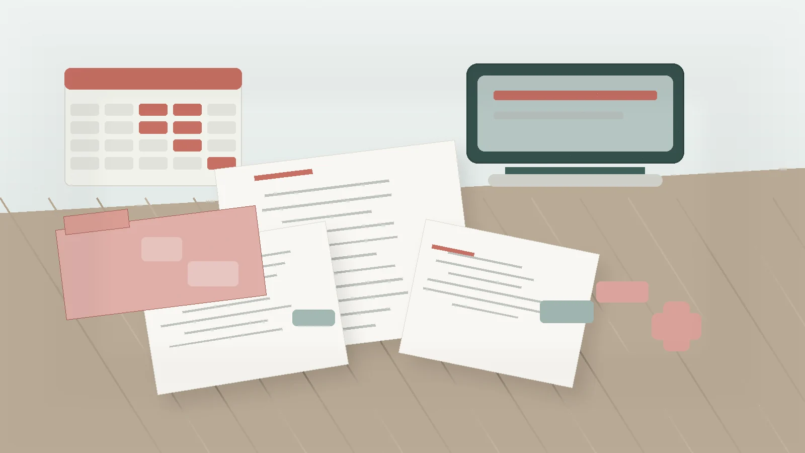 Possible hospital error: what to prepare before speaking to a lawyer document preparation scene