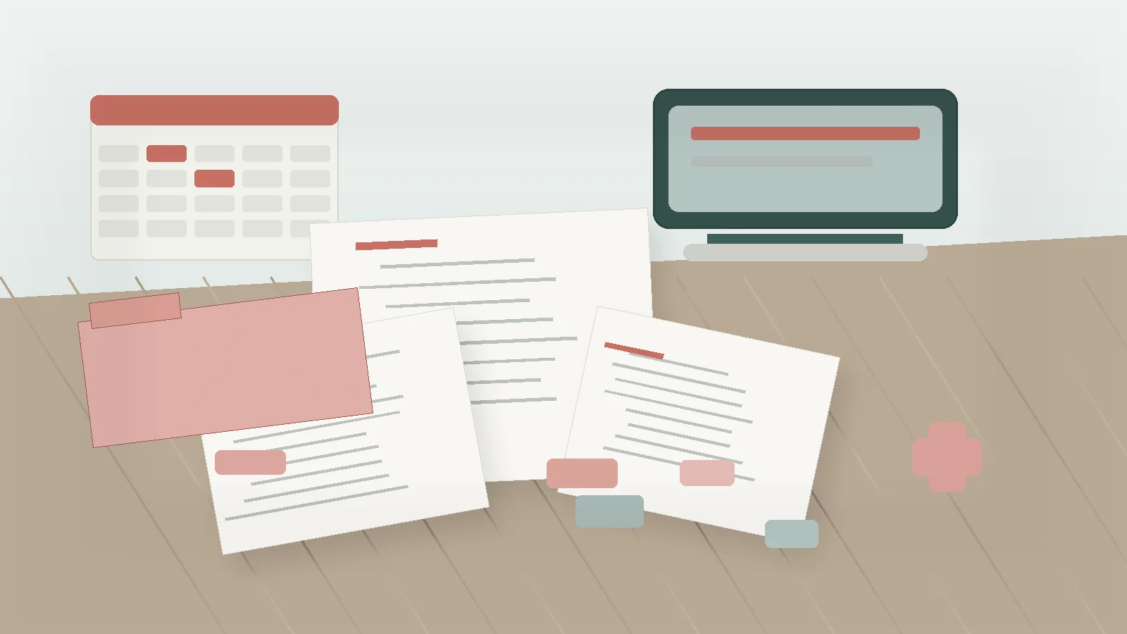 To Collect Medical Records: Records To Request document preparation scene