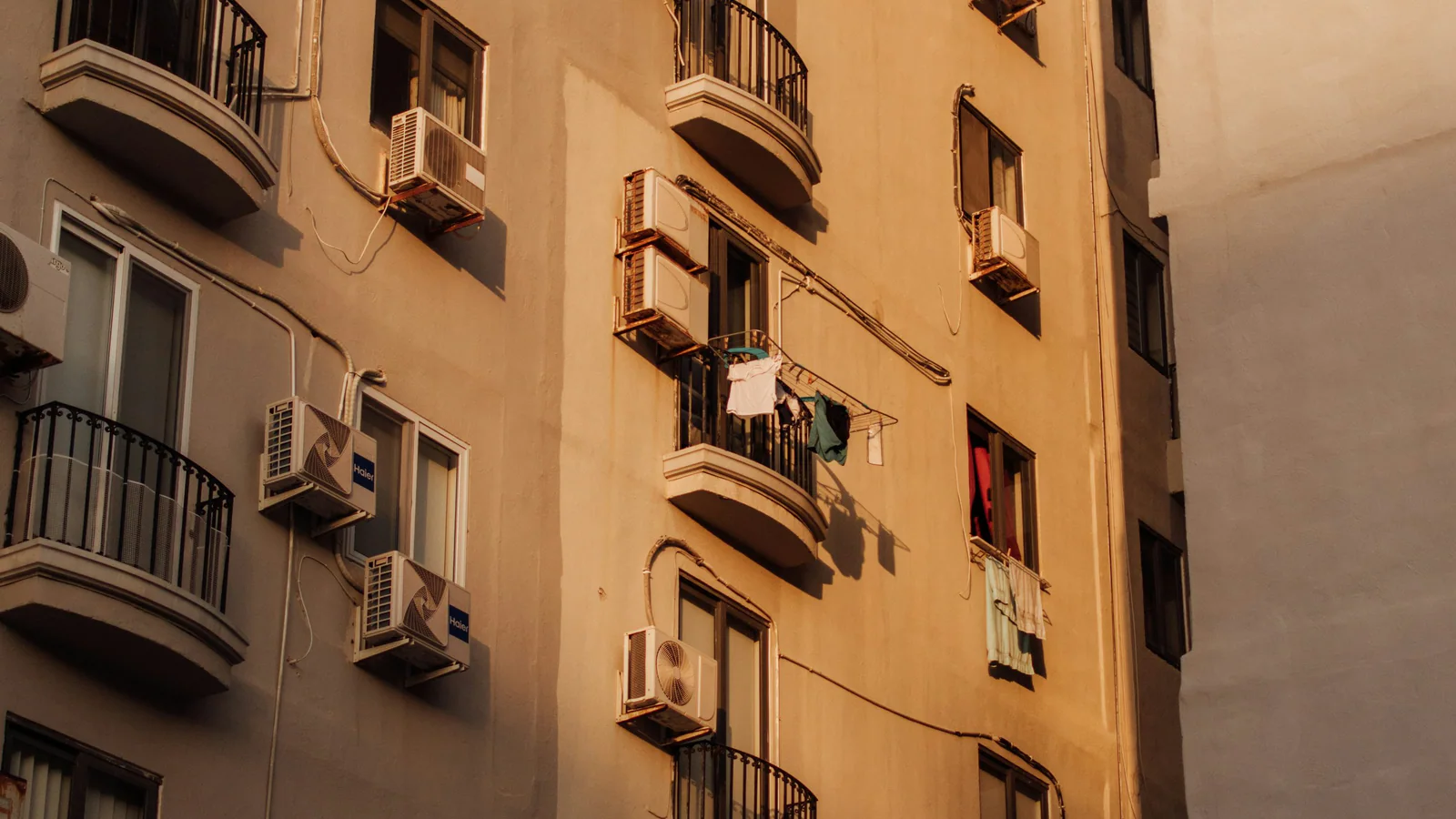 Generic apartment building exterior used as a property-and-tenancy document metaphor