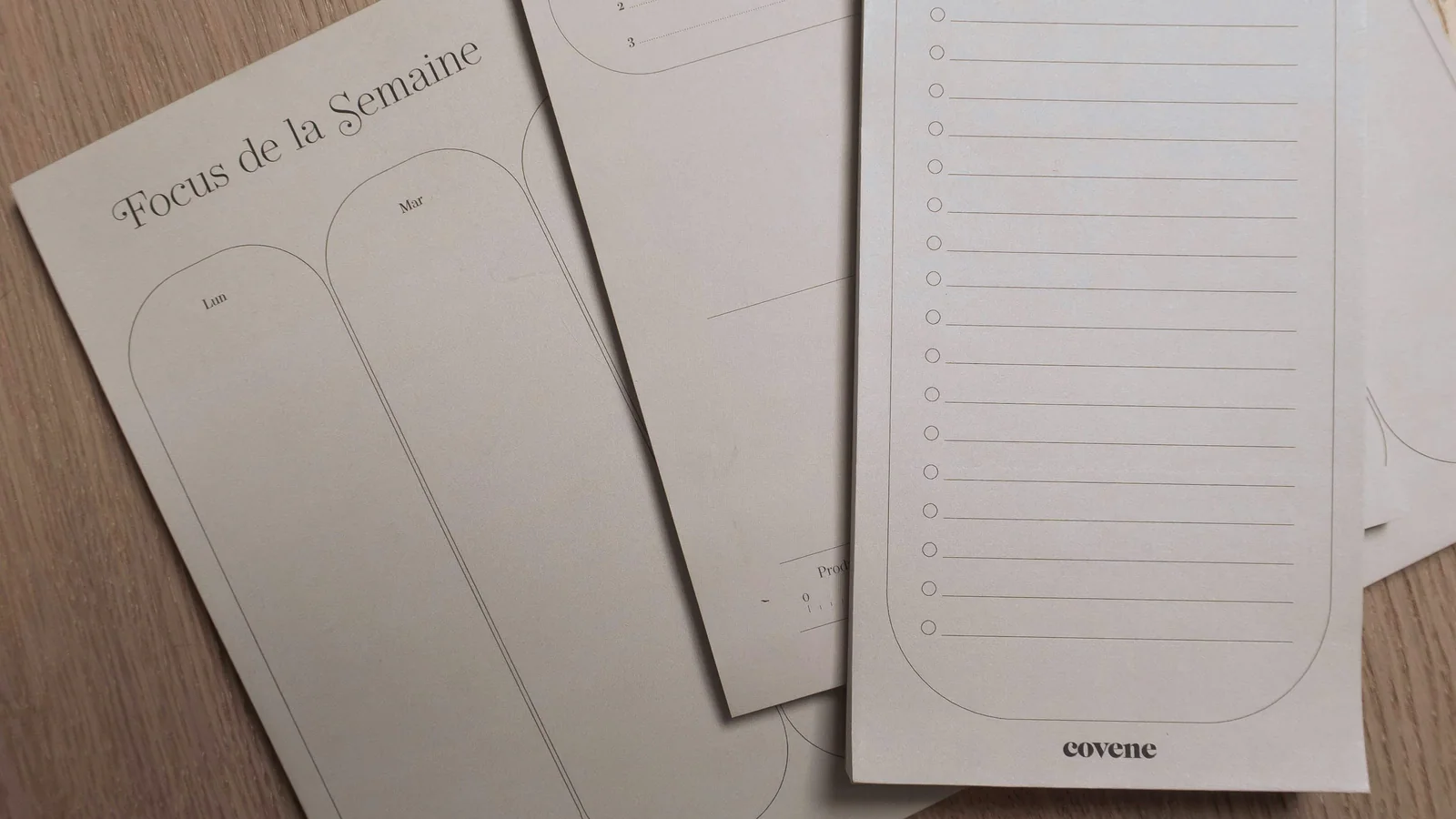 Neutral planners on a desk used as a parenting-plan document-preparation metaphor